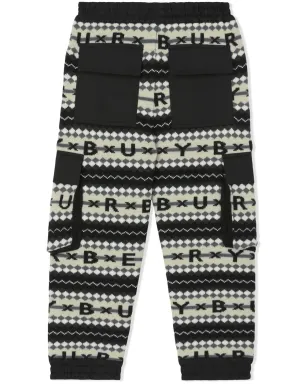 Burberry Kids フェアアイル ウール トラウザー - サムネイル2