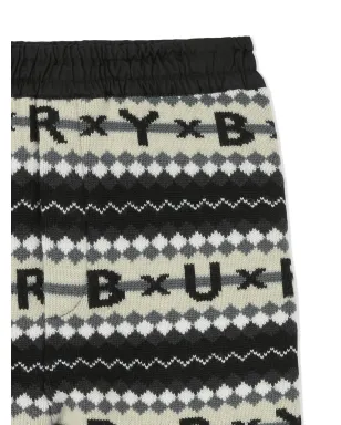 Burberry Kids フェアアイル ウール トラウザー - サムネイル3