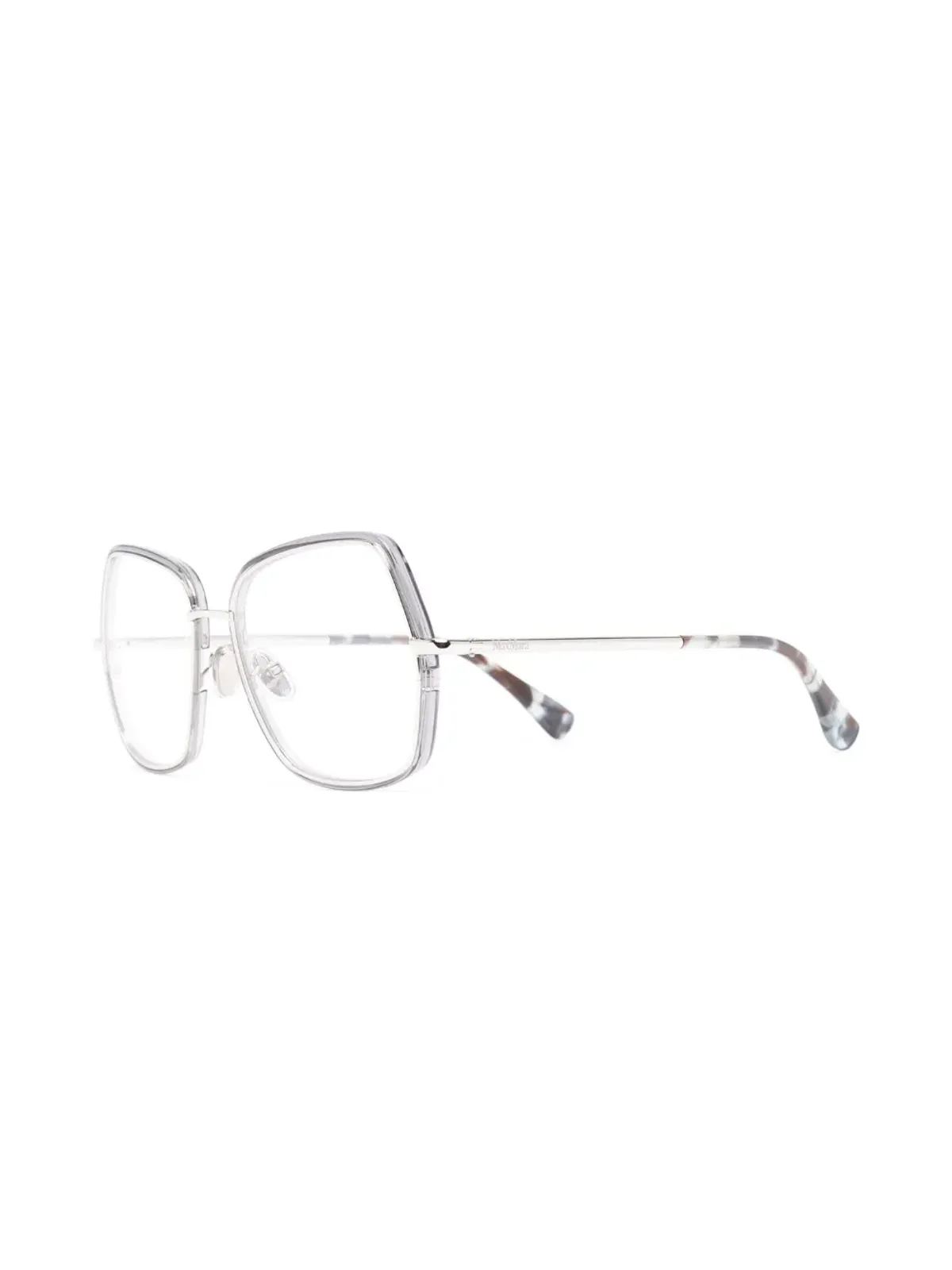 Max Mara Eyewear スクエアフレームメガネ - シルバー - 画像2