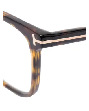 TOM FORD Eyewear べっ甲柄スクエアフレーム眼鏡 - サムネイル3