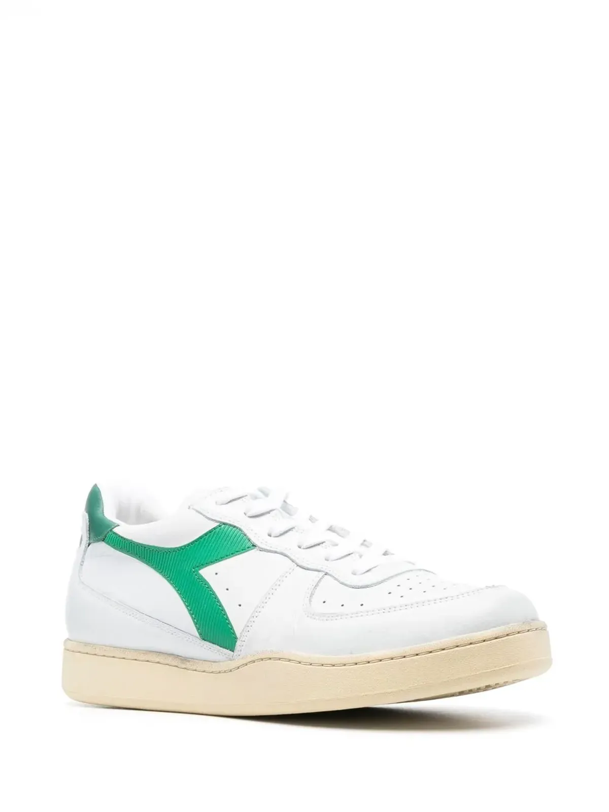 Diadora ロー・トップ レザースニーカー - 画像2