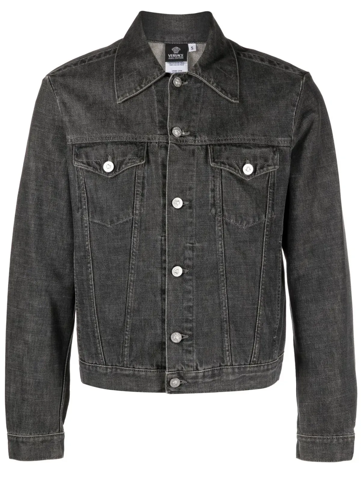 Versace Pre-Owned 2000s コットンデニムジャケット - 画像1