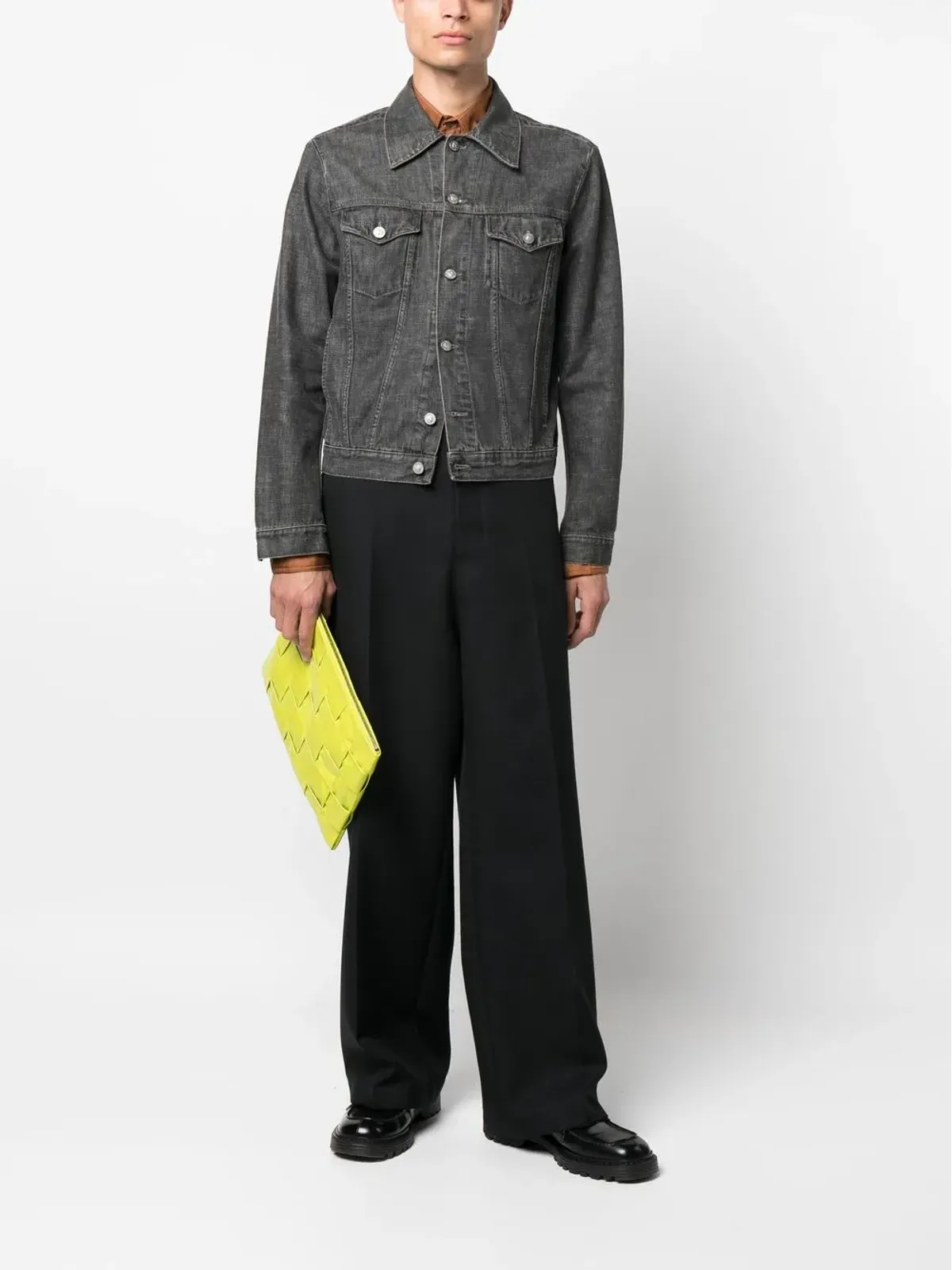 Versace Pre-Owned 2000s コットンデニムジャケット - 画像2
