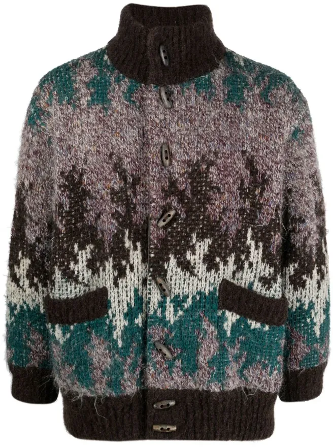 Missoni Pre-Owned Missoni Pre-Owned 1980s リバーシブルニットジャケットの商品画像