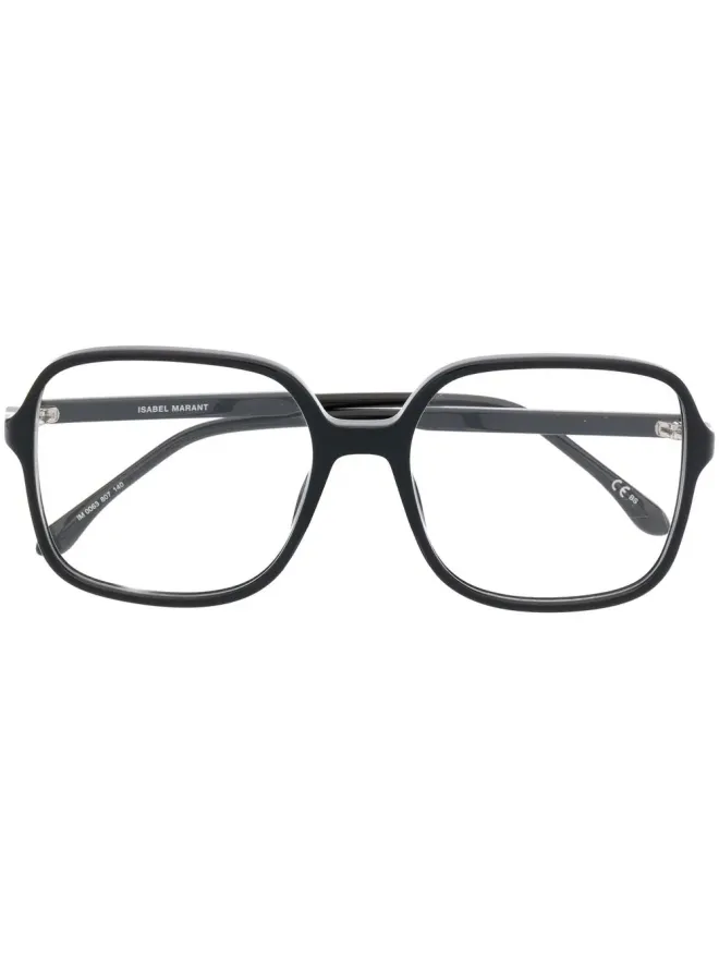 Isabel Marant Eyewear Isabel Marant Eyewear ロゴプリント眼鏡の商品画像