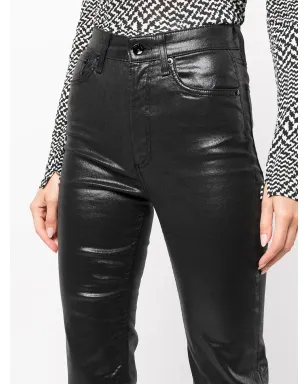 rag & bone コーティッド・フレア・クロップドジーンズ - サムネイル5