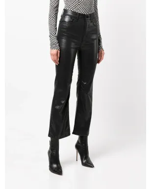 rag & bone コーティッド・フレア・クロップドジーンズ - サムネイル3