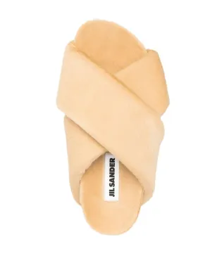 Jil Sander クロスオーバーストラップディテールサンダル - サムネイル4