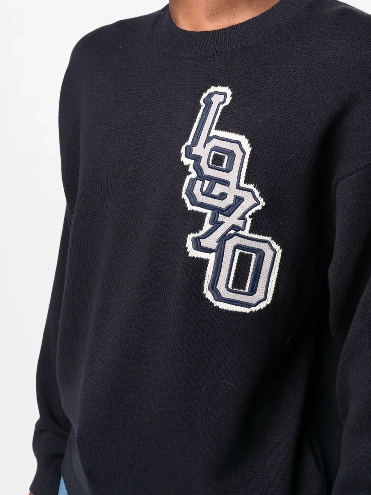 Kenzo ヴァーシティ ロゴ入りニットジャンパー - 画像5