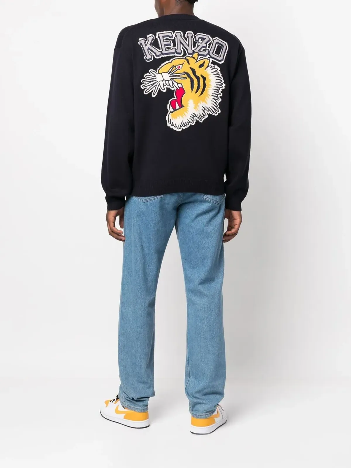 Kenzo ヴァーシティ ロゴ入りニットジャンパー - 画像2