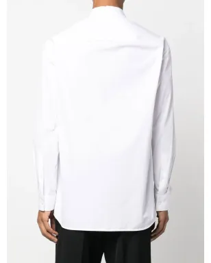 Jil Sander 長袖コットンシャツ - ホワイト - サムネイル3