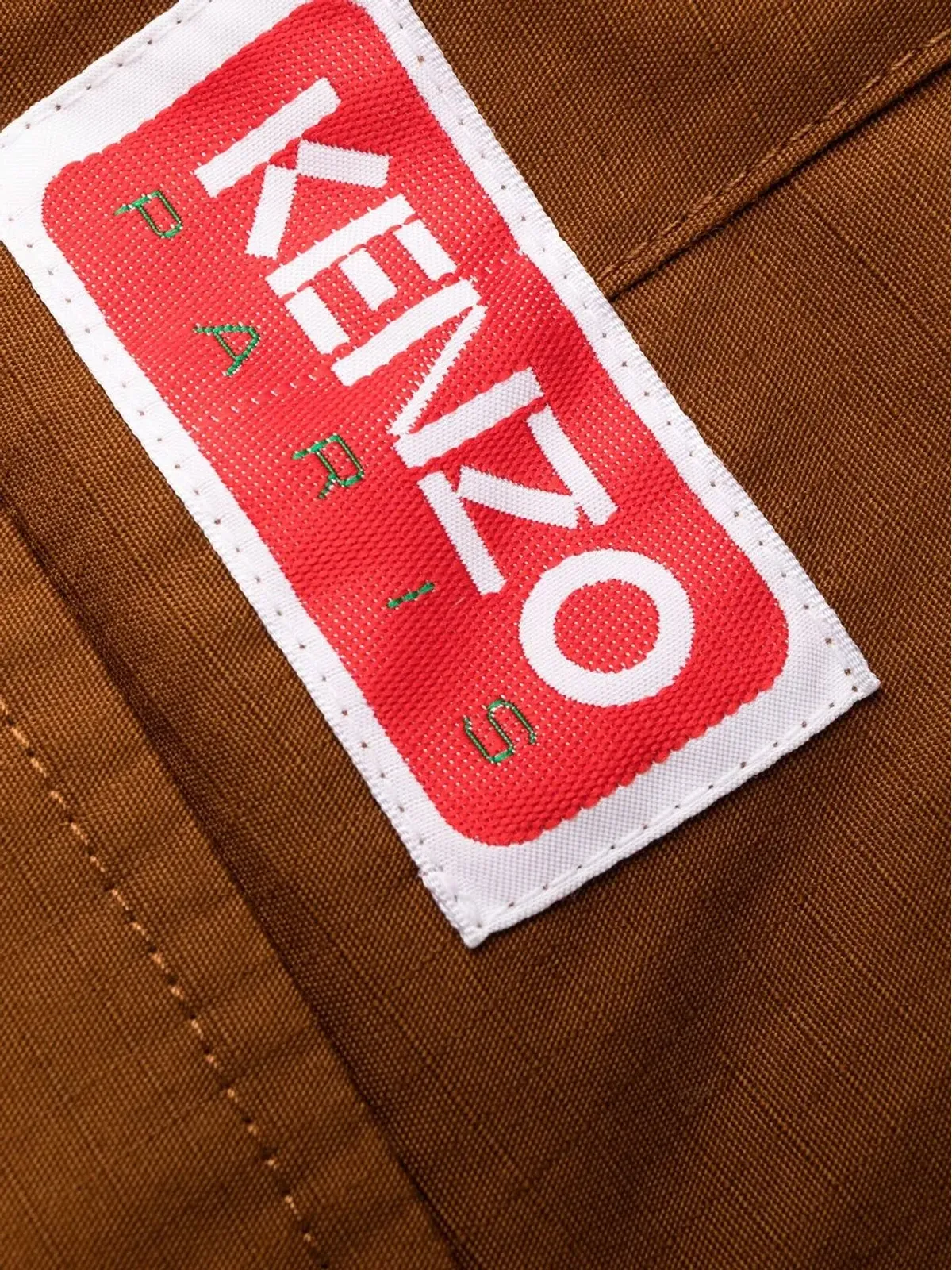 Kenzo ワイドレッグコットンパンツ - 画像4