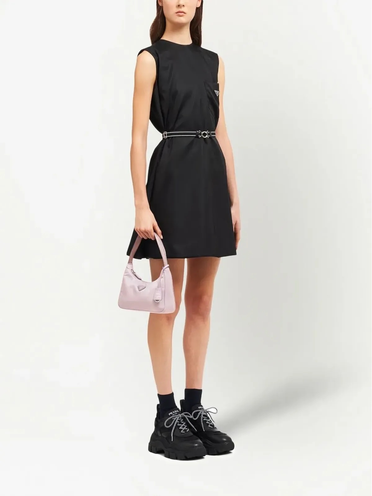 Prada Re-Edition ミニバッグ - ピンク - 画像2