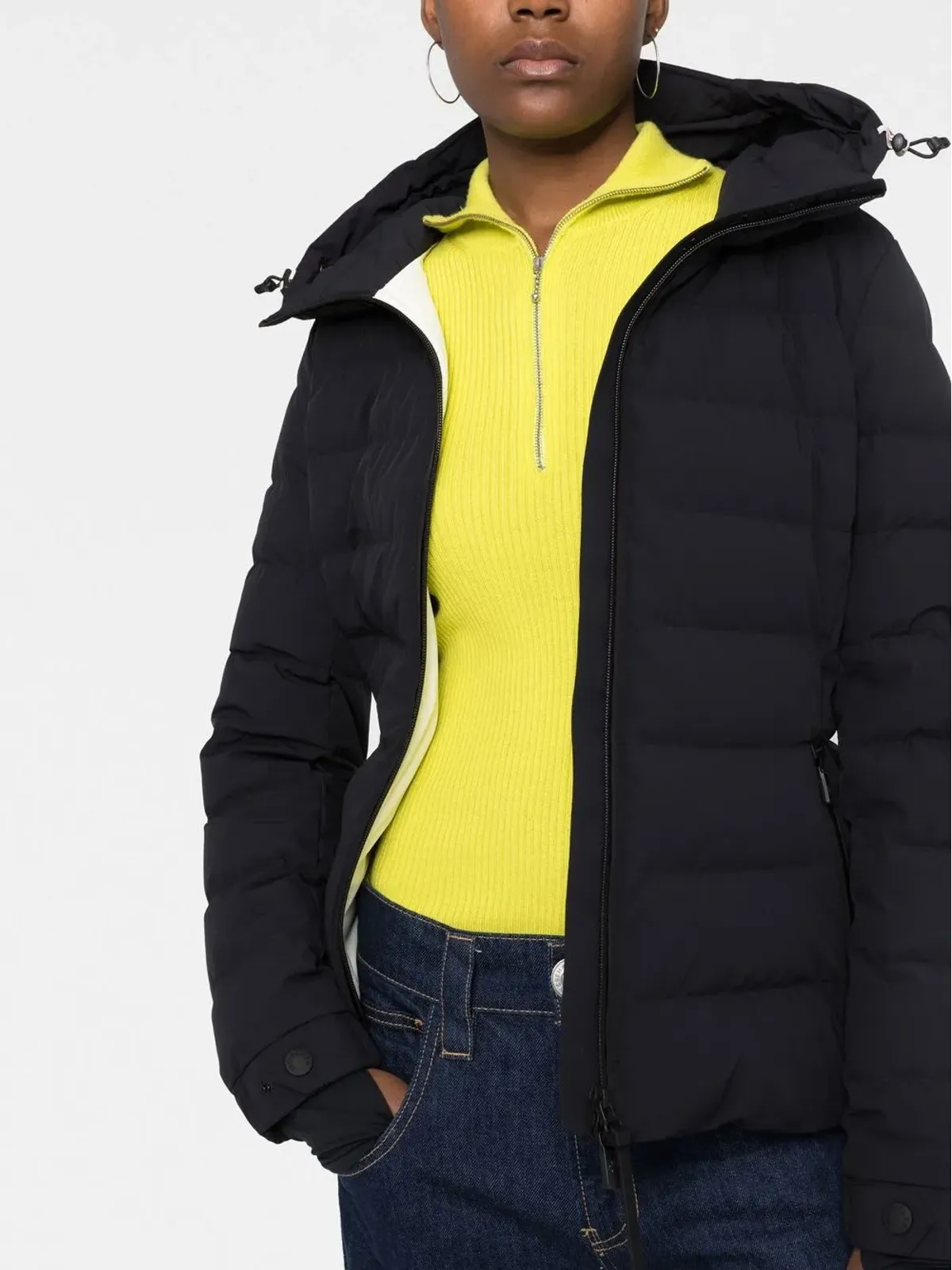 Moncler Grenoble ファネルネック パディッドジャケット - 画像3