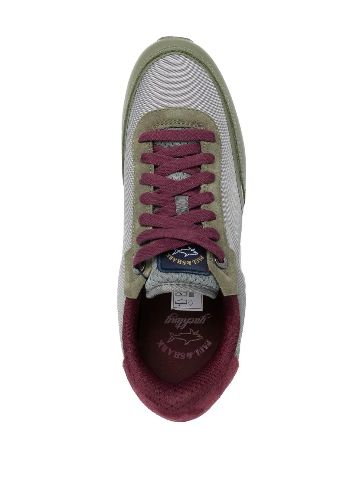 Paul & Shark ロゴ刺繍 ロー・トップ スニーカー - 画像4