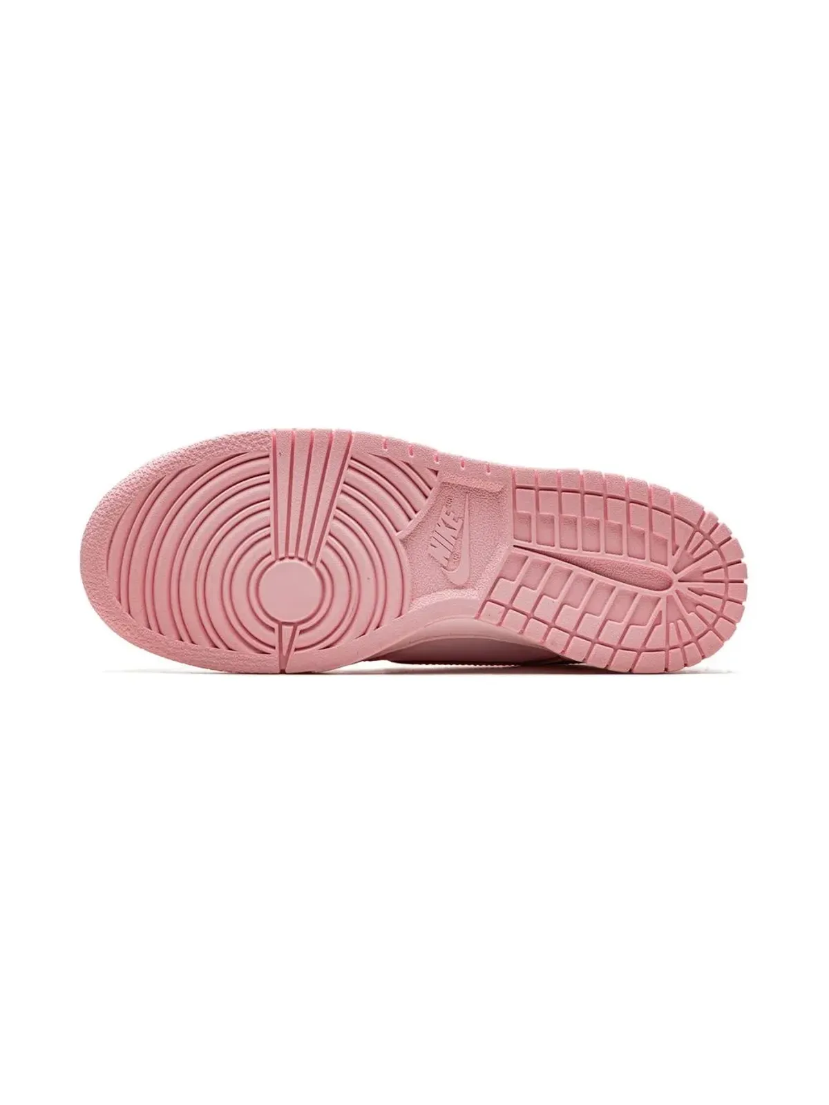 Nike Kids ダンク ロー トリプルピンク スニーカー - 画像4