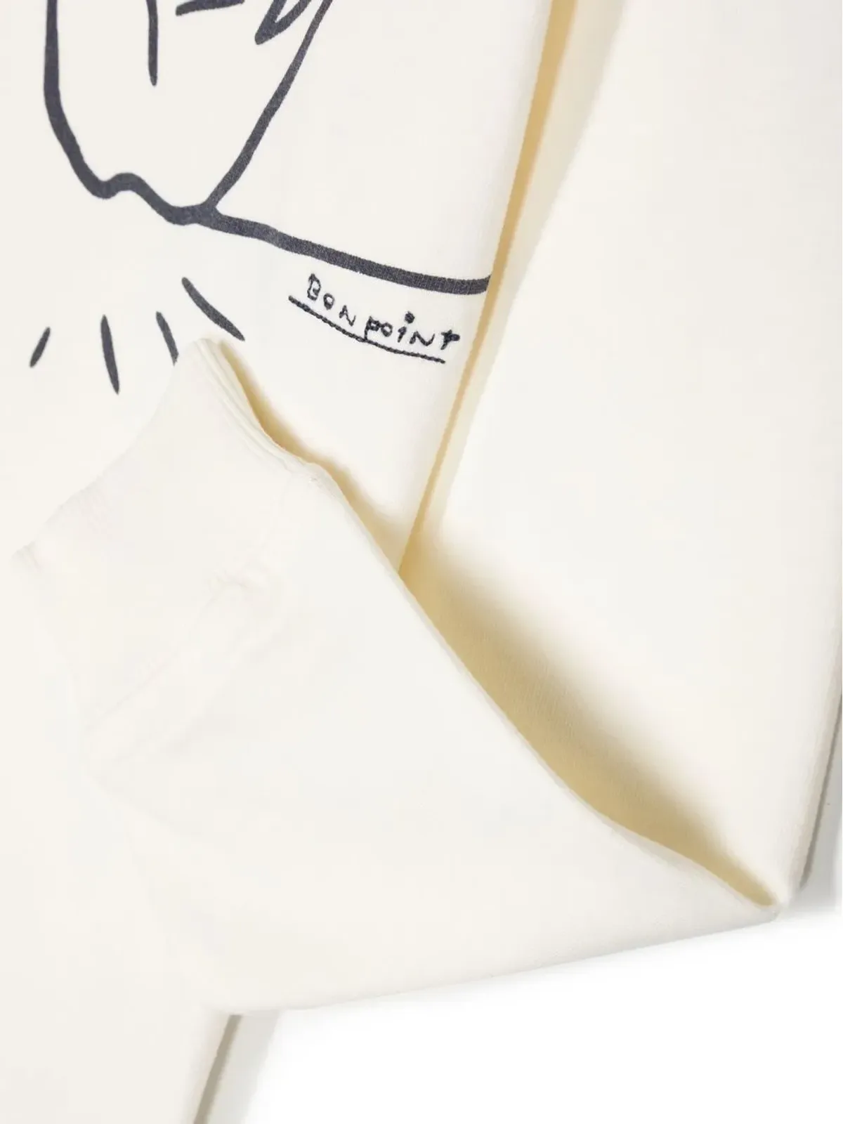 Bonpoint ハイファイブ コットンTシャツ（ニュートラルカラー） - 画像3