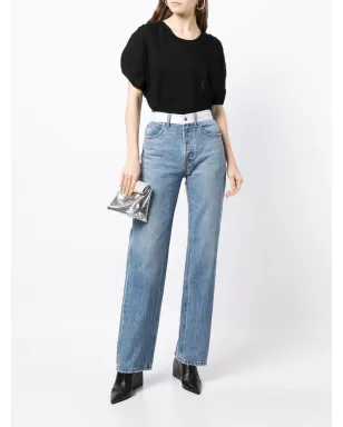 Alexander Wang ギャザー袖ディテールTシャツ - サムネイル2