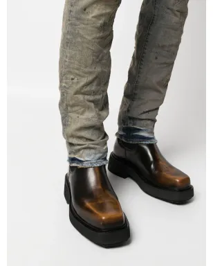 Purple Brand ダメージ加工スリムフィットジーンズ - サムネイル5