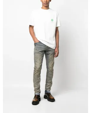 Purple Brand ダメージ加工スリムフィットジーンズ - サムネイル2