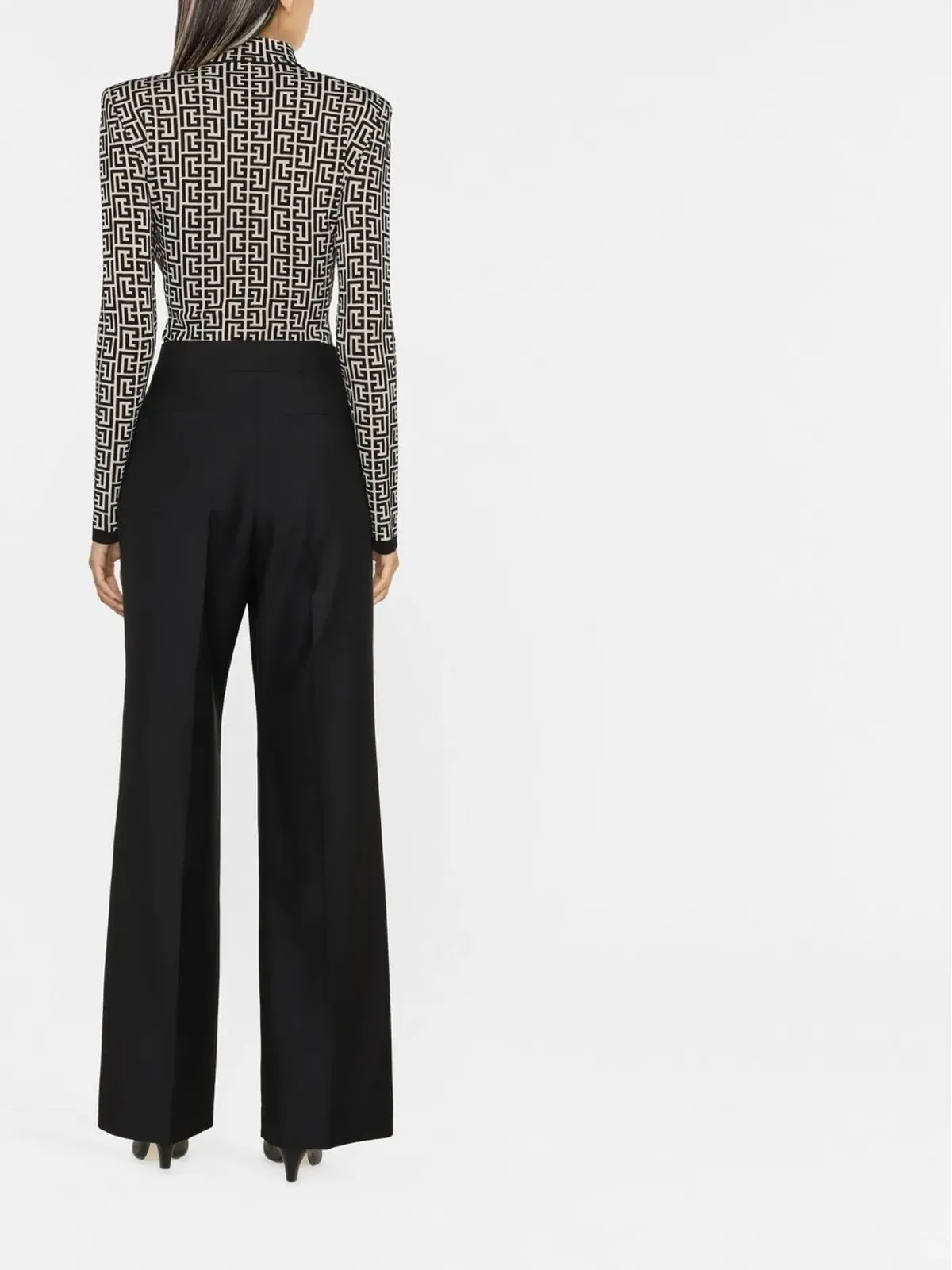 Givenchy ワイドレッグ テーラードパンツ - 画像4