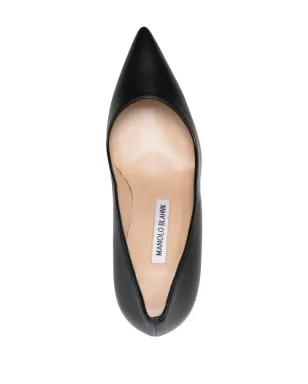 Manolo Blahnik BB レザー パンプス ブラック - サムネイル4