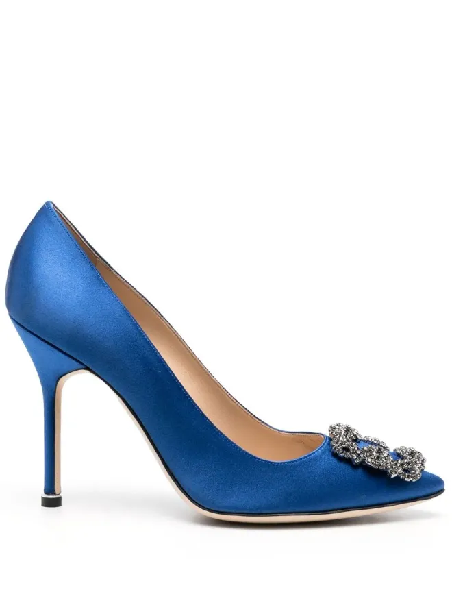Manolo Blahnik Manolo Blahnik Hangisi パンプス - ブルーの商品画像