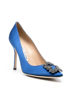 Manolo Blahnik Hangisi パンプス - ブルー - サムネイル2