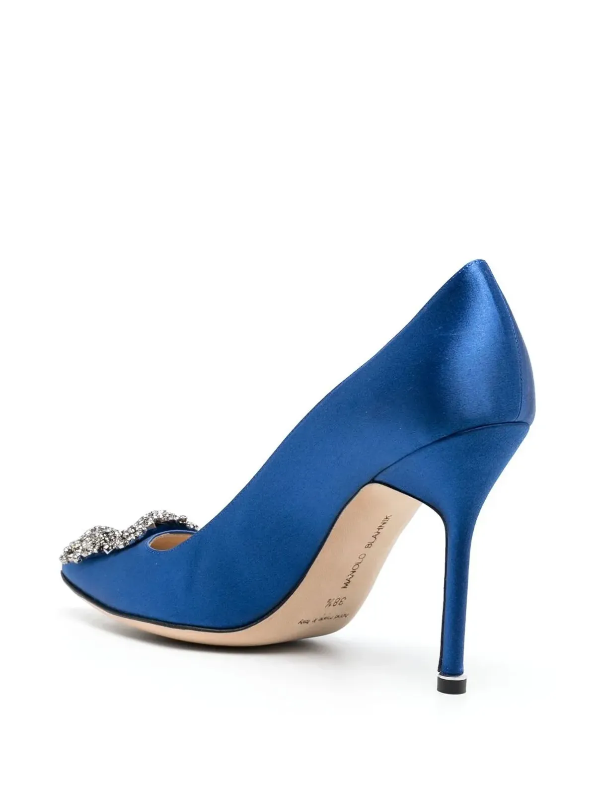 Manolo Blahnik Hangisi パンプス - ブルー - 画像3