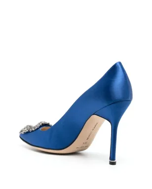 Manolo Blahnik Hangisi パンプス - ブルー - サムネイル3