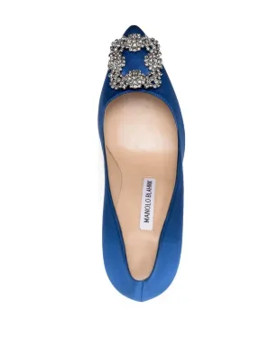 Manolo Blahnik Hangisi パンプス - ブルー - サムネイル4