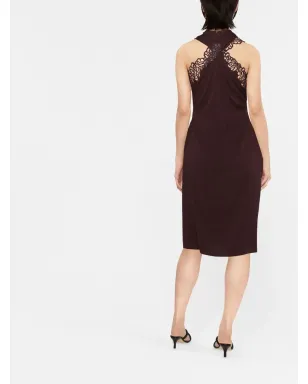 Stella McCartney レースディテールホルターネックドレス - サムネイル3