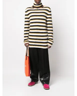 Marni ストライプ ロールネック セーター - サムネイル2