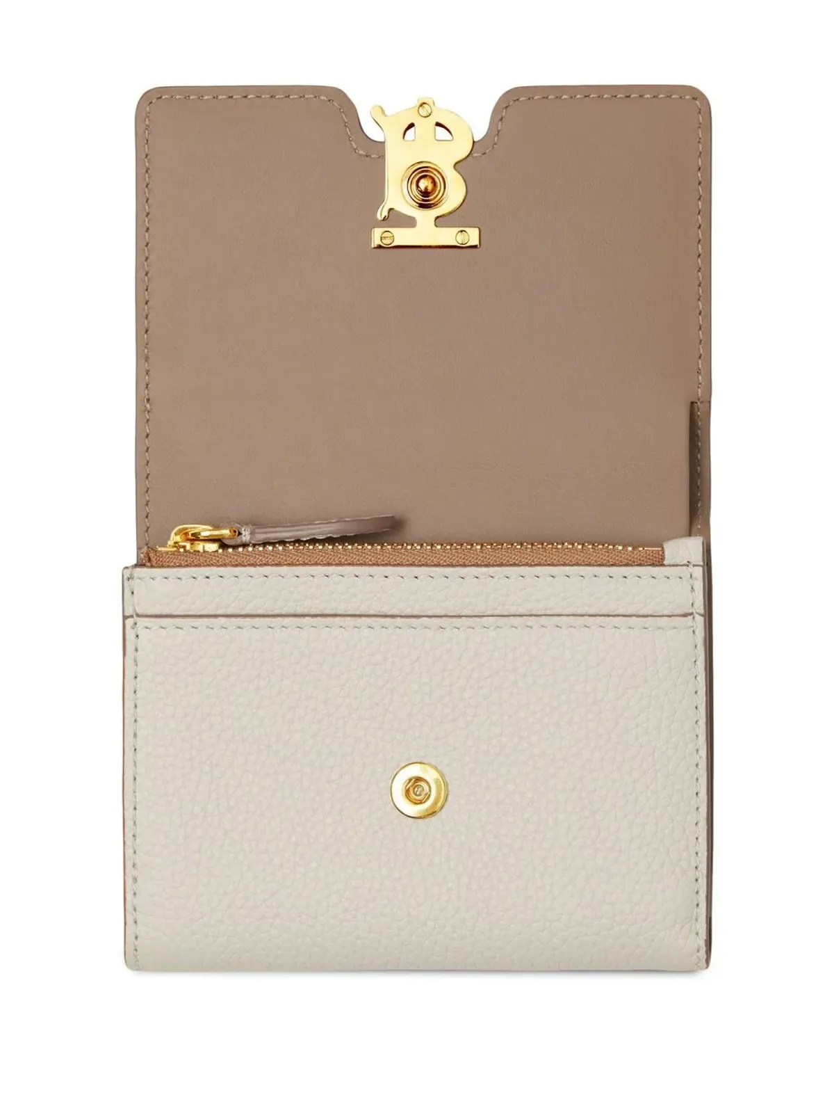 Burberry Tri-tone grained-effect wallet - 画像3