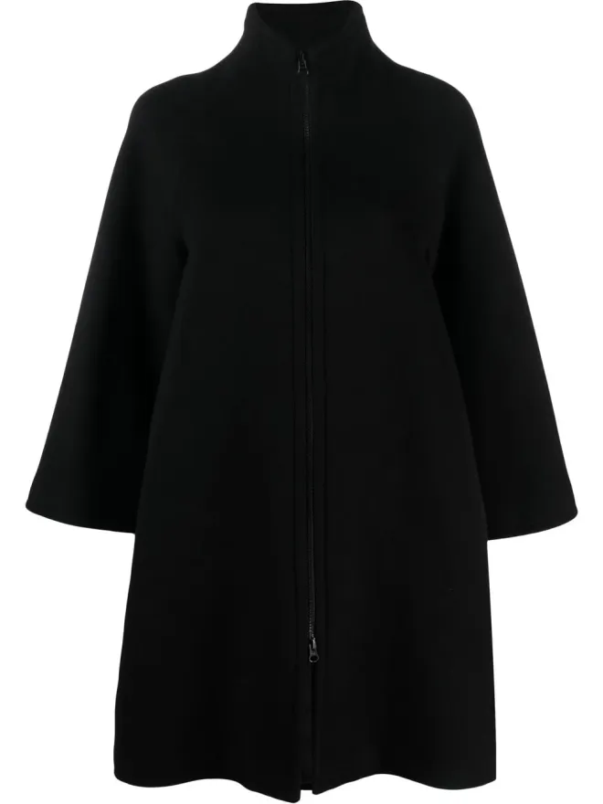 Gianluca Capannolo Gianluca Capannolo ジップ付きハイネック・フェルテッドコートの商品画像