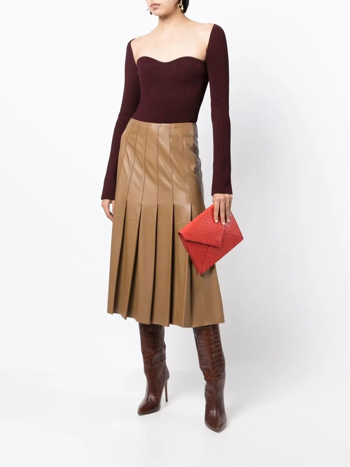 Hermès Pre-Owned リディ クラッチ - Red - 画像2