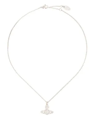 Vivienne Westwood グレース・ベースリリーフ オーブ ペンダント ネックレス - Silver - サムネイル3