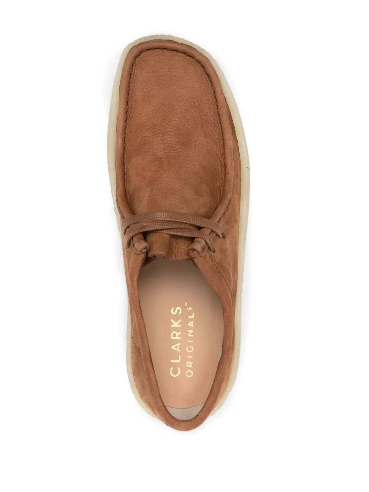 Clarks レザー レースアップシューズ - 画像4
