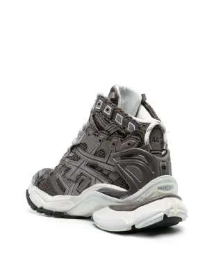 Balenciaga ランナー ハイトップスニーカー - グレー - サムネイル3