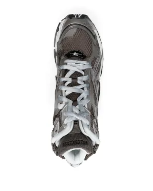 Balenciaga ランナー ハイトップスニーカー - グレー - サムネイル4