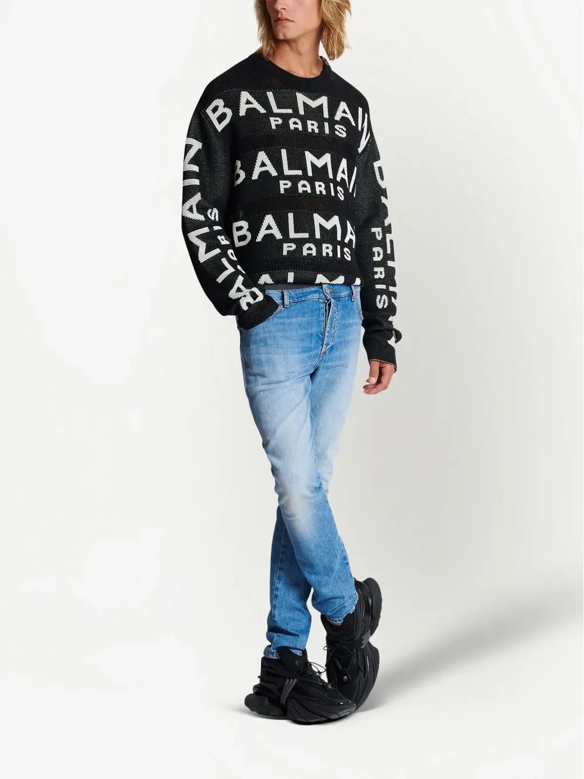 Balmain スリムフィットジーンズ - 画像2