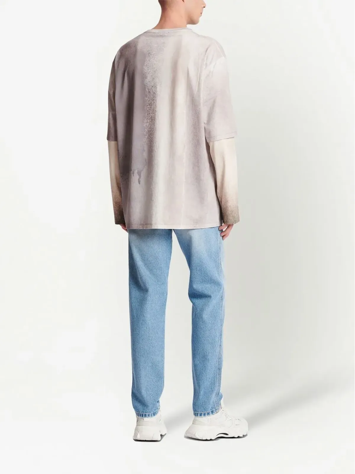 Balmain ロゴプリント オーガニックコットン Tシャツ - 画像4
