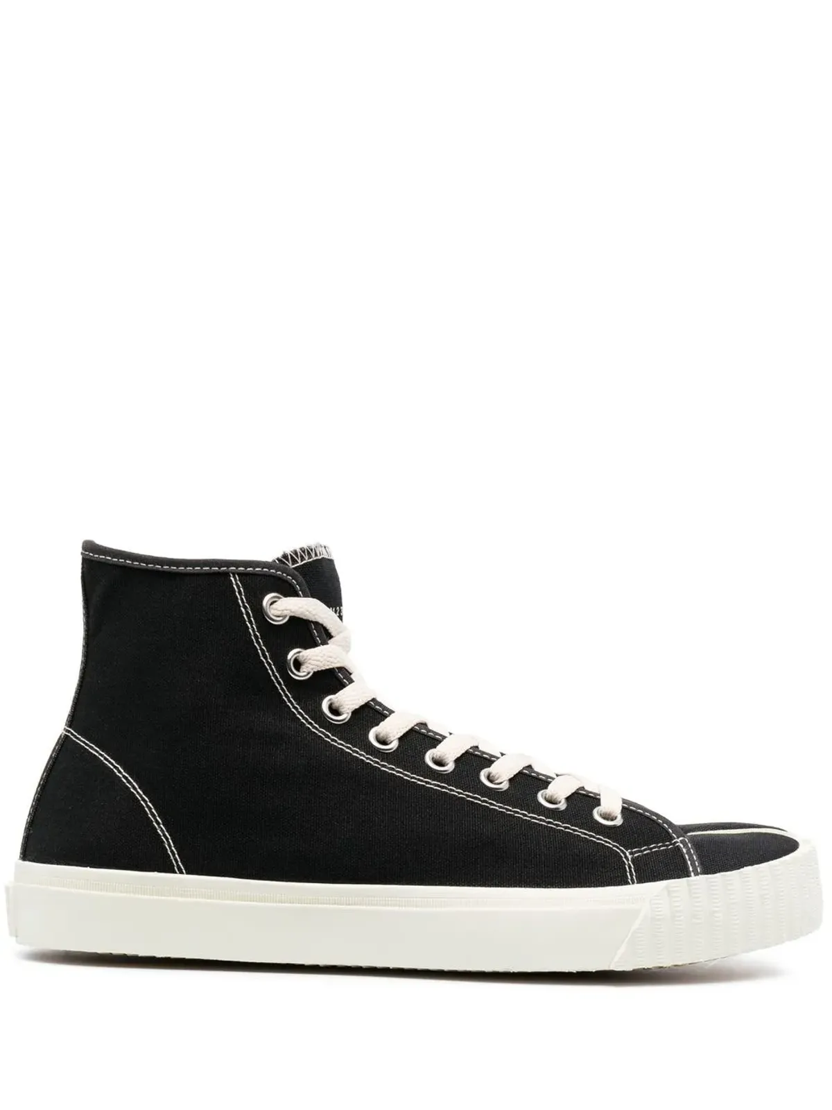 Maison Margiela タビ ハイトップスニーカー ブラック - 画像1