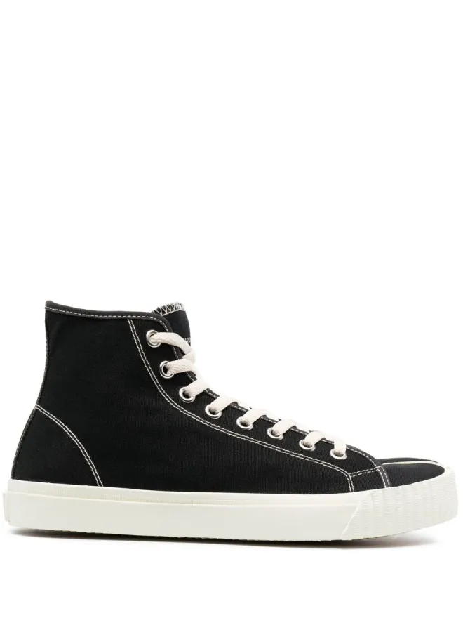 Maison Margiela Maison Margiela タビ ハイトップスニーカー ブラックの商品画像