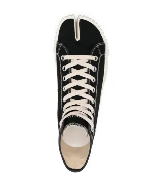 Maison Margiela タビ ハイトップスニーカー ブラック - サムネイル4