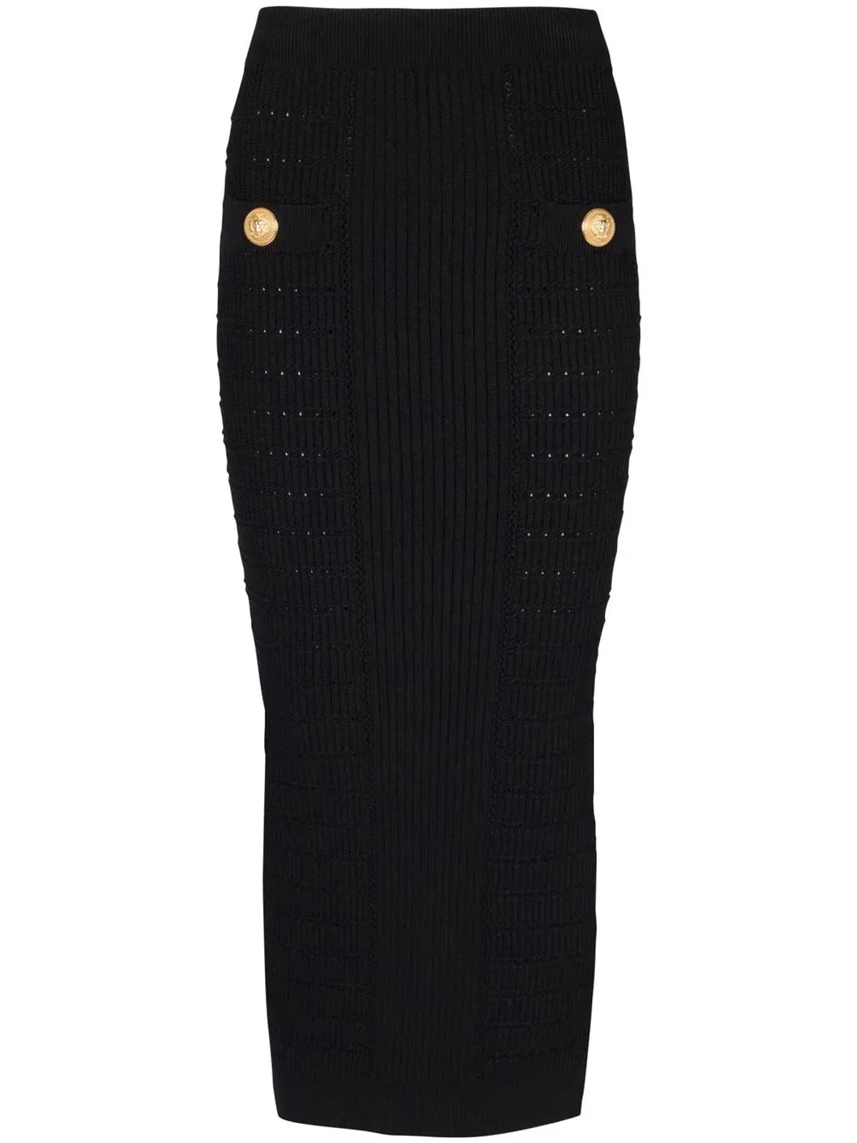 Balmain バルマン リブニットペンシルスカート - 画像1