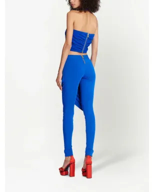 Balmain ハルターネック クロスオーバーストラップトップ - サムネイル3