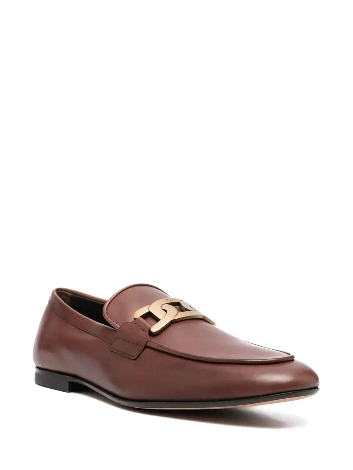 Tod's Kate チェーンディテール ローファー ブラウン - 画像2