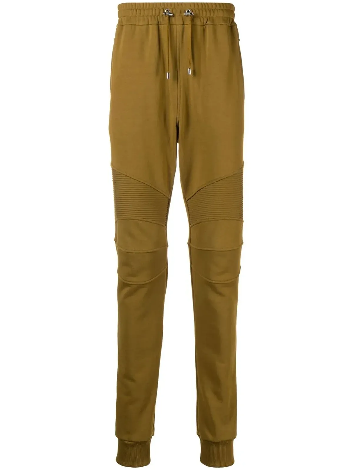 Balmain フロックロゴ オーガニックコットン トラックパンツ - 画像1