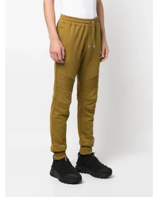 Balmain フロックロゴ オーガニックコットン トラックパンツ - サムネイル3